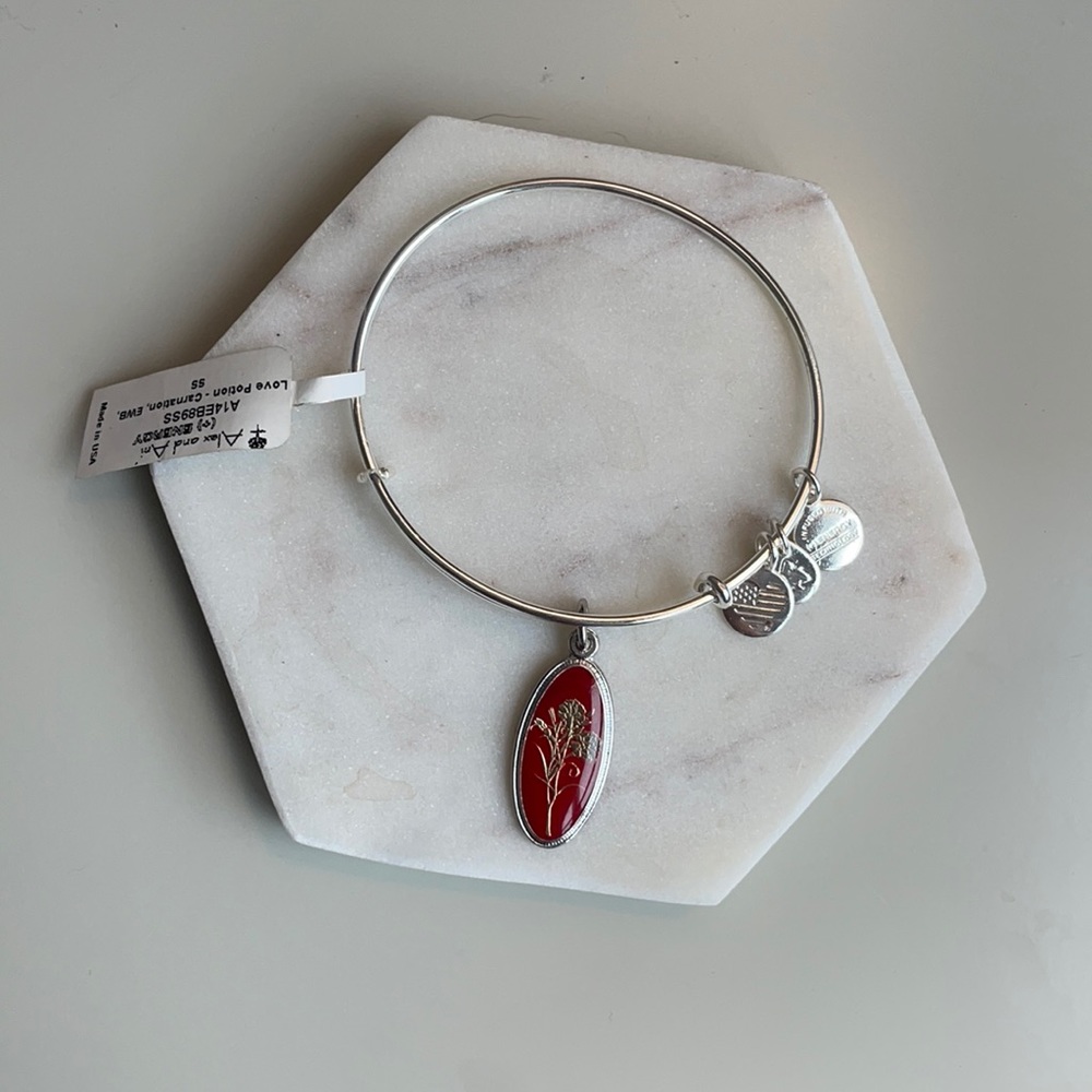 COPY - Alex and Ani NWT Flower Bangle Bracelet.